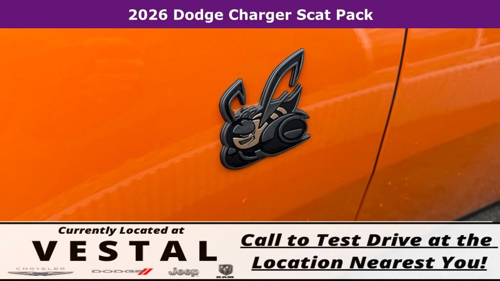 New 2026 Dodge Charger Scat Pack w/ Blacktop Package AWD/4WD image 18