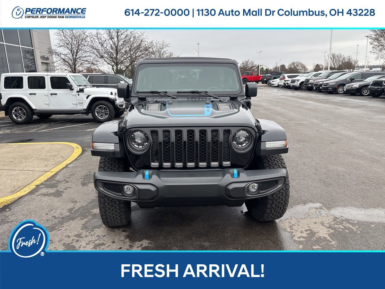 Used 2023 Jeep Wrangler Unlimited Rubicon 4xe w/ Cold Weather Group image 9