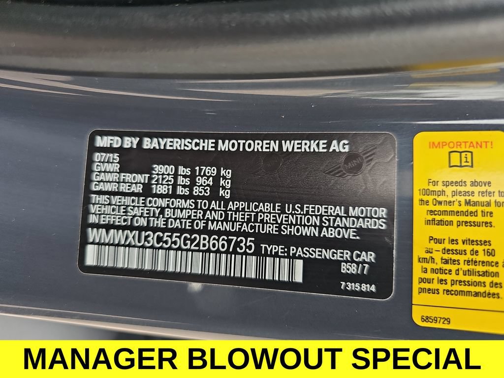 Used 2016 MINI Cooper S FWD image 41