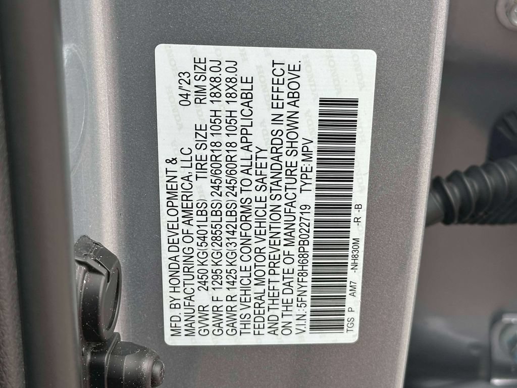 Certified 2023 Honda Passport TrailSport image 16