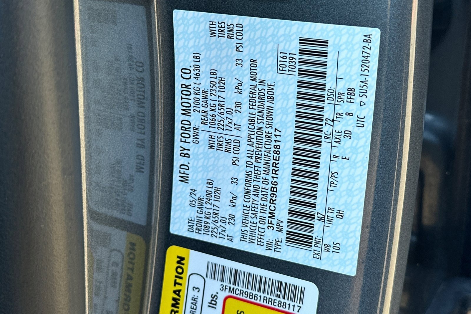 Used 2024 Ford Bronco Sport Big Bend image 35