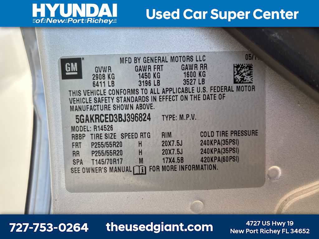 Used 2011 Buick Enclave CXL image 15