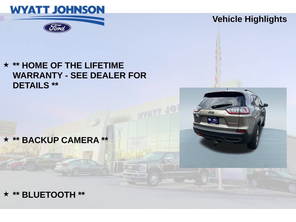 Used 2021 Jeep Cherokee Trailhawk AWD/4WD image 5