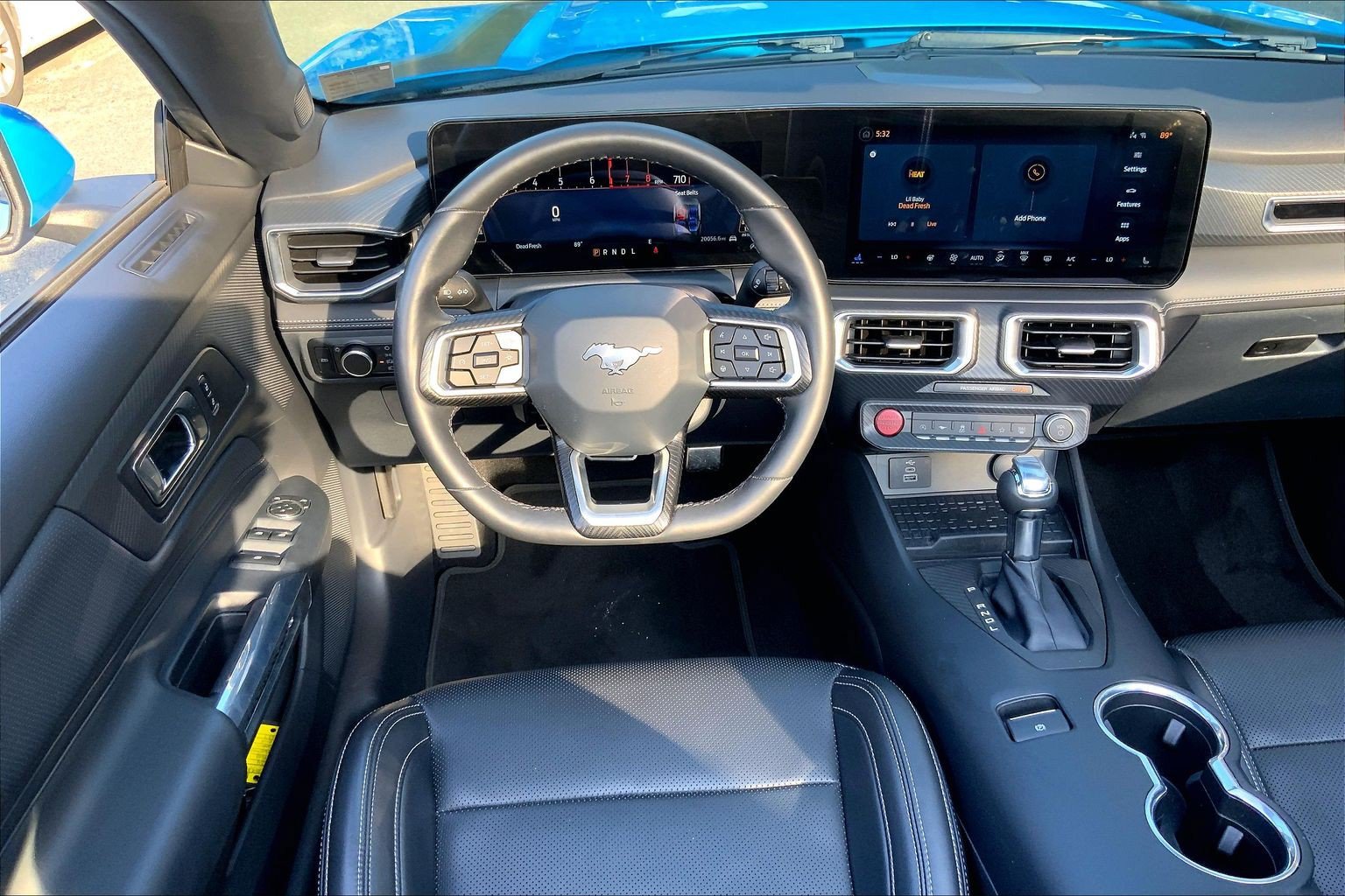 Used 2024 Ford Mustang Premium w/ Wheel & Stripe Package RWD image 7