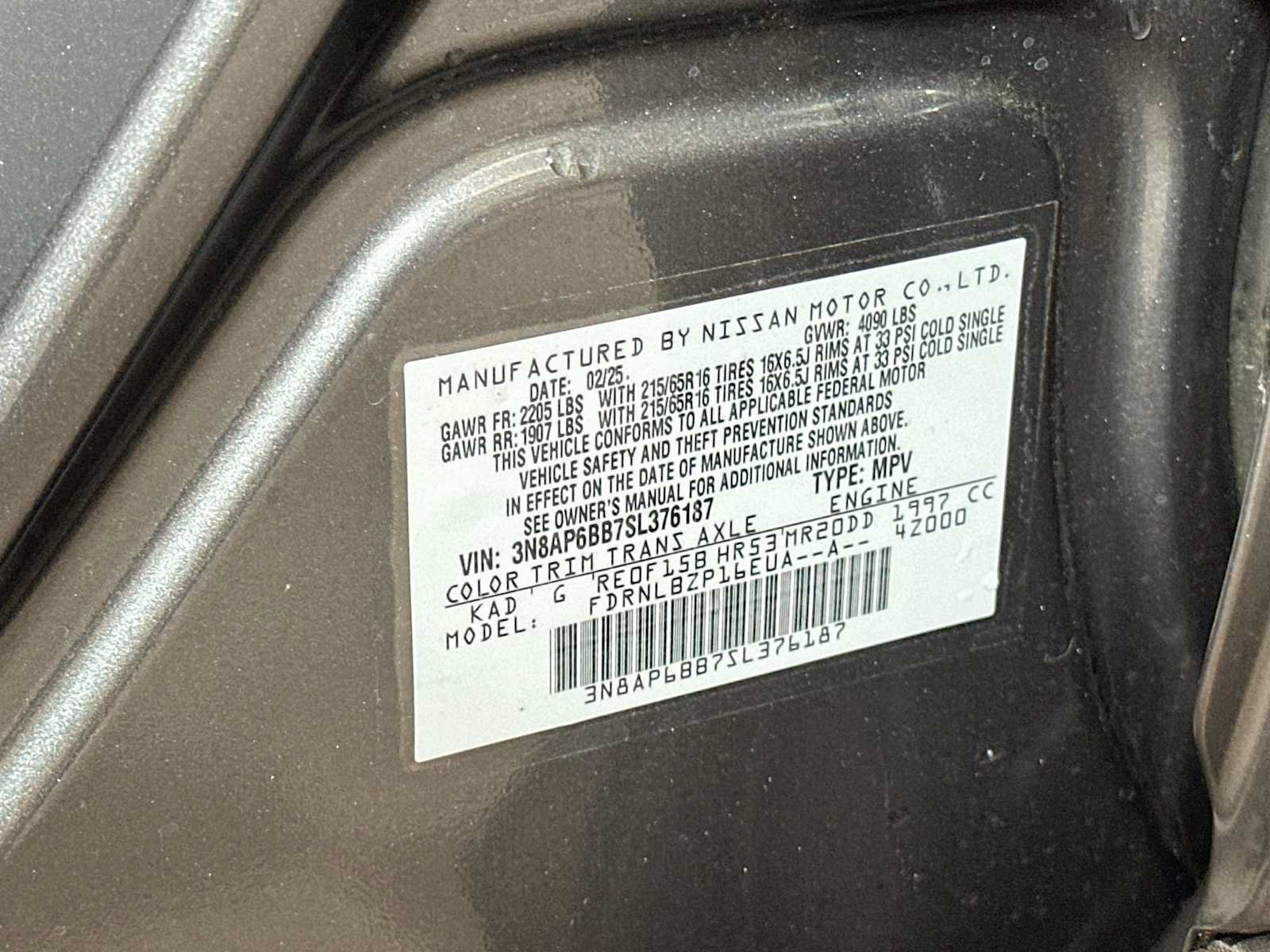 Used 2025 Nissan Kicks S w/ Charging Package AWD/4WD image 28