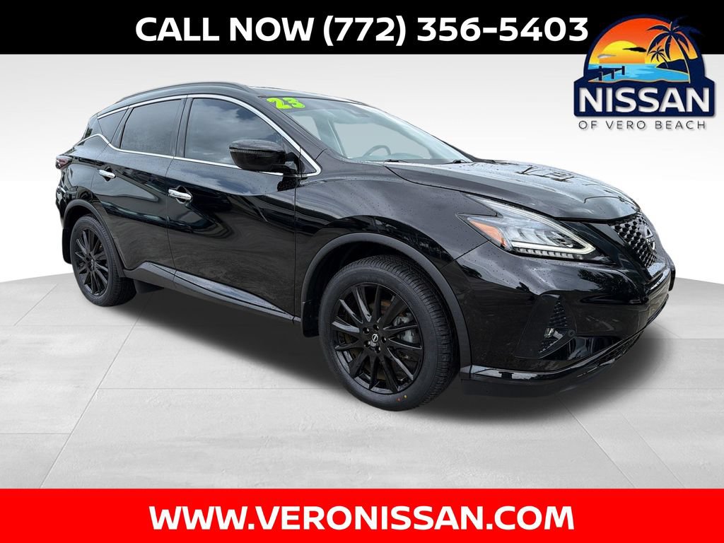 Certified 2023 Nissan Murano SV w/ SV Midnight Edition Package