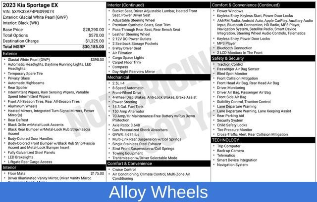 Used 2023 Kia Sportage EX image 3