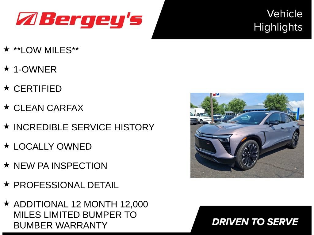 Certified 2024 Chevrolet Blazer EV RS AWD/4WD image 4