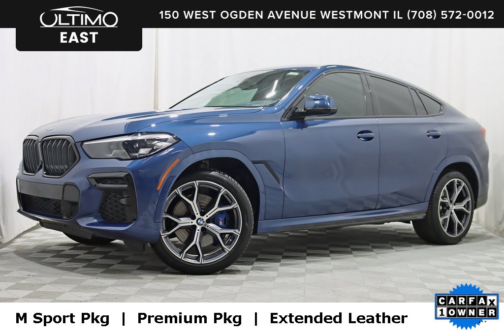 Used 2022 BMW X6 xDrive40i w/ M Sport Package