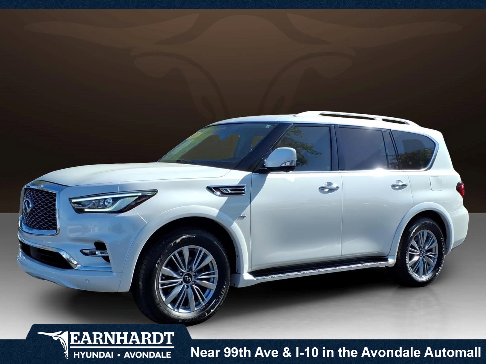 Used 2020 INFINITI QX80 Luxe w/ Cargo Package RWD image 1