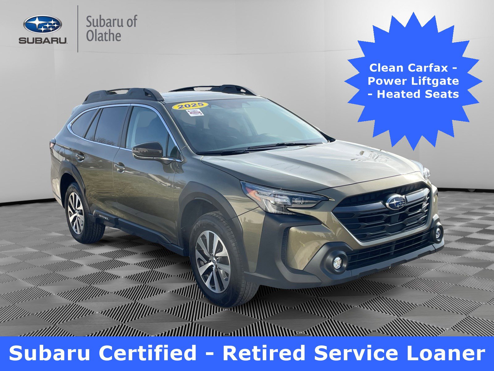 Certified 2025 Subaru Outback Premium w/ Popular Package #1A image 1