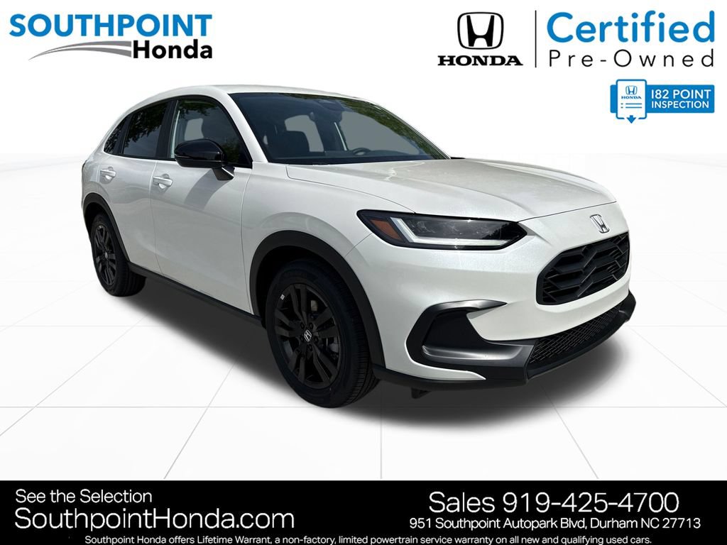 Certified 2026 Honda HR-V Sport image 1