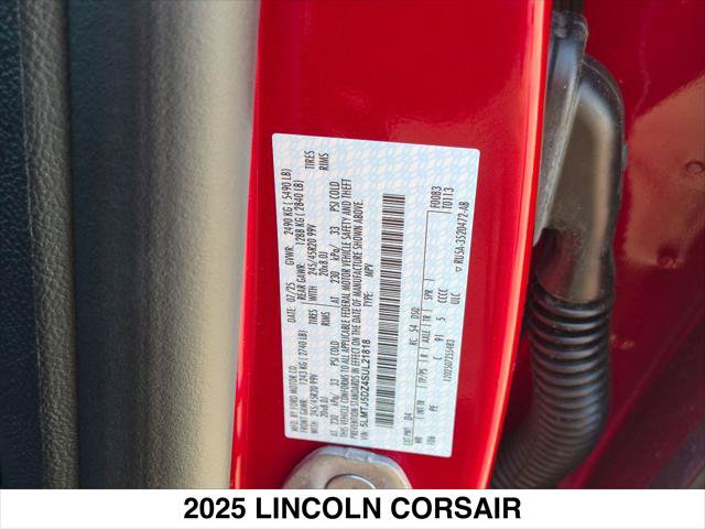 New 2025 Lincoln Corsair Grand Touring w/ Equipment Group 302A AWD/4WD image 28