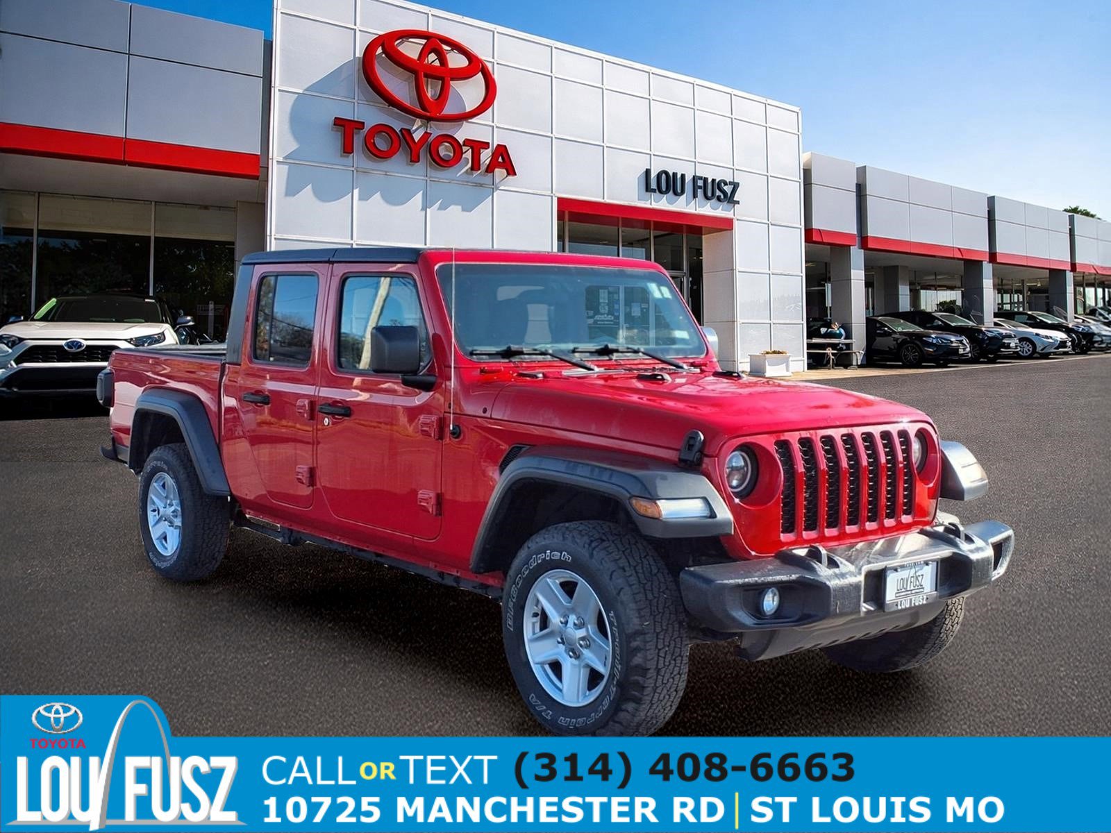 Used 2020 Jeep Gladiator Sport w/ Quick Order Package 24S AWD/4WD image 1