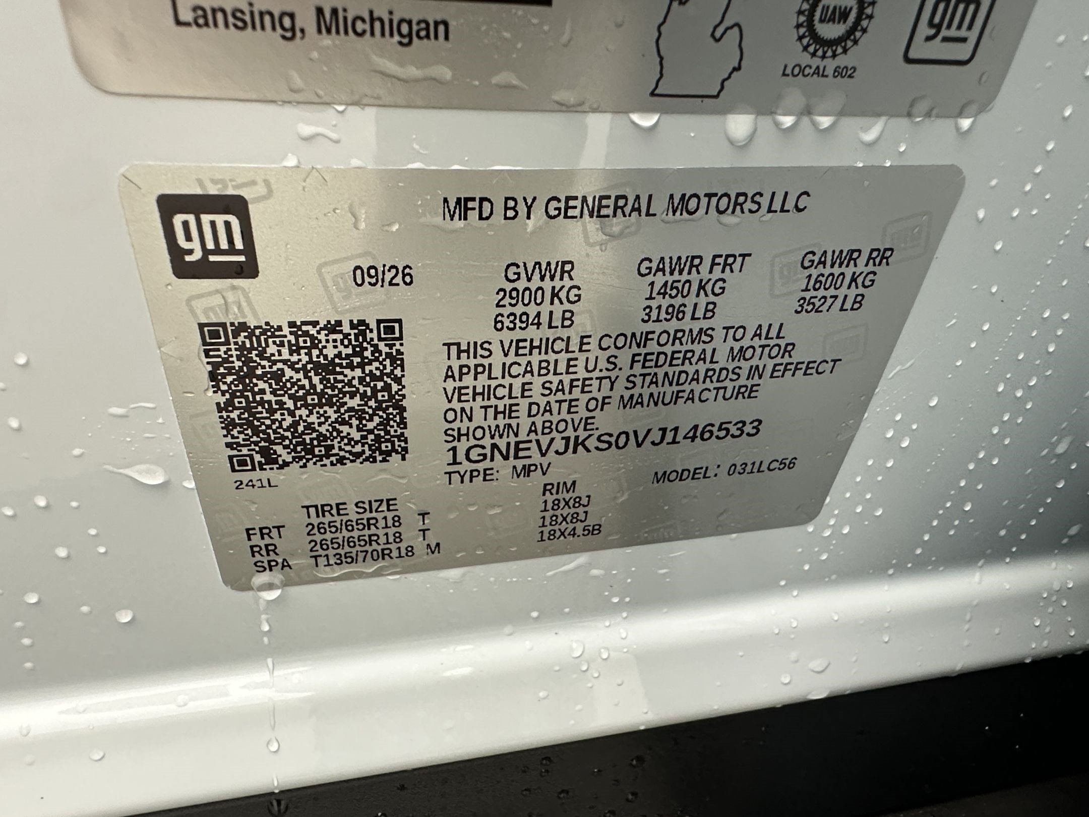 New 2027 Chevrolet Traverse Z71 w/ Driver Confidence Package AWD/4WD image 28