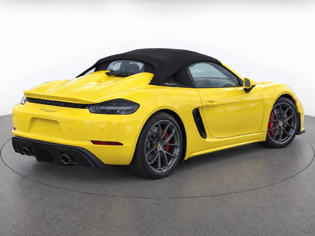 Certified 2021 Porsche 718 Boxster Spyder RWD image 5