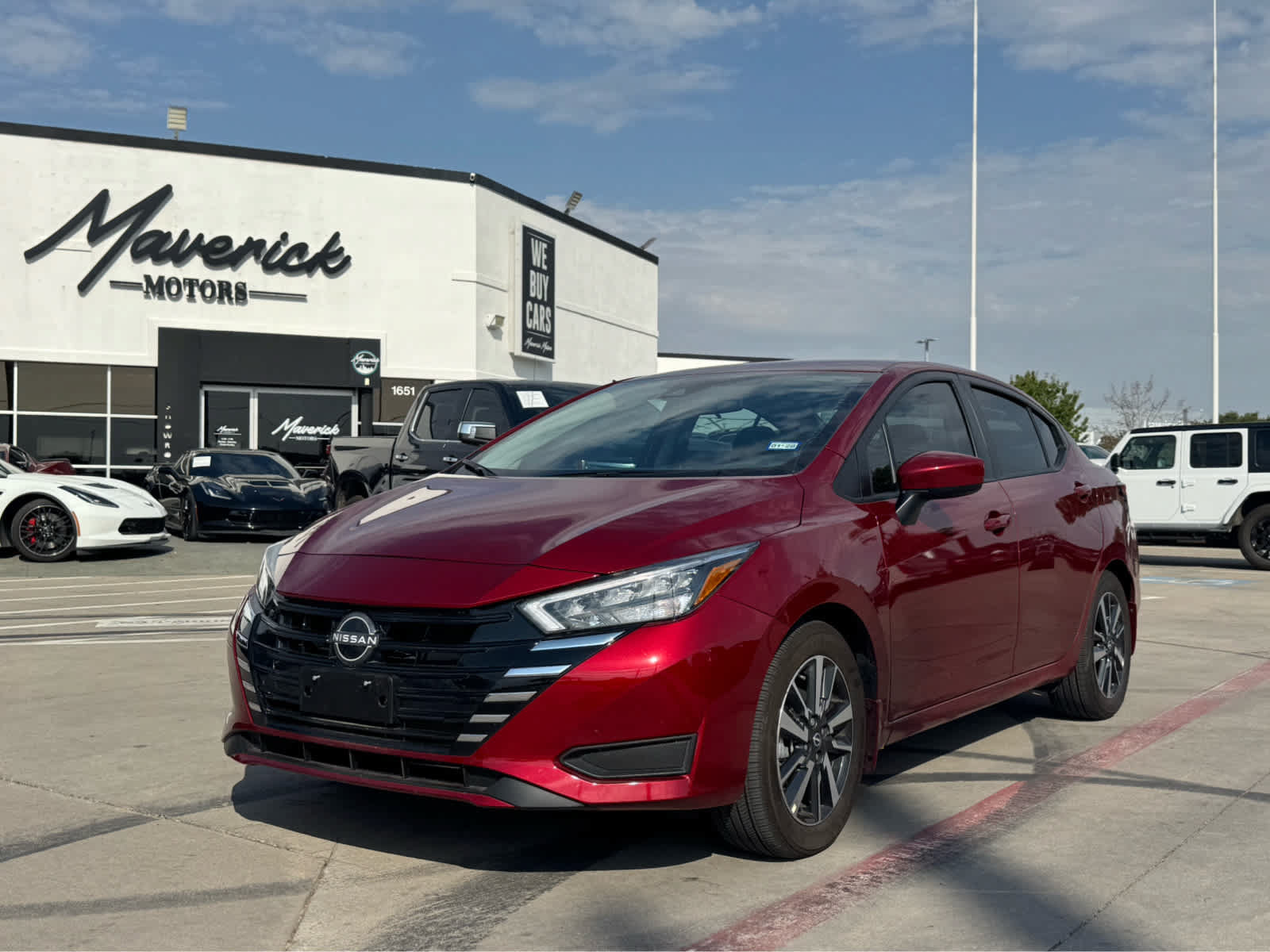 Used 2025 Nissan Versa SV w/ Trunk Package
