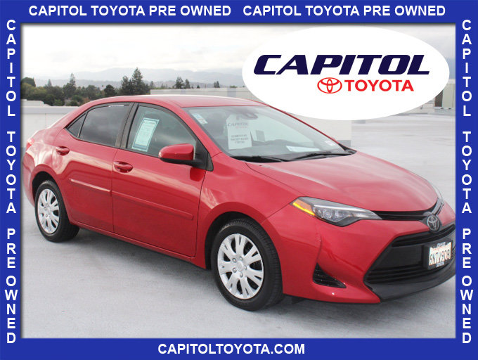 Used 2017 Toyota Corolla LE w/ Carpet Mat Package (TMS) FWD image 1