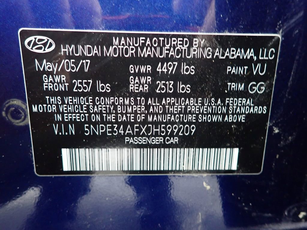 Used 2018 Hyundai Sonata Limited w/ Cargo Package image 37