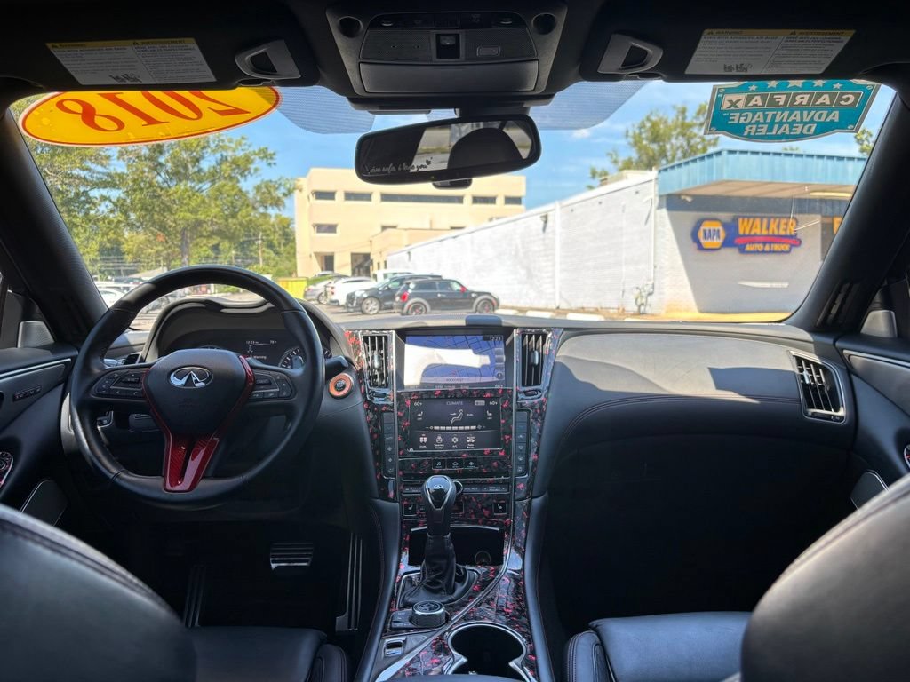 Used 2018 INFINITI Q50 Red Sport 400 AWD/4WD image 19