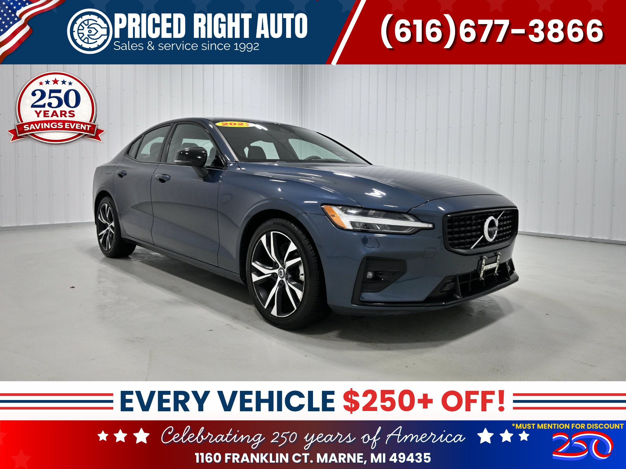 Used 2022 Volvo S60 B5 R-Design