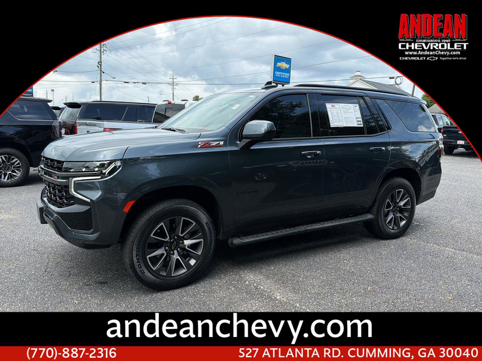 Used 2021 Chevrolet Tahoe Z71 w/ Rear Media and Nav Package