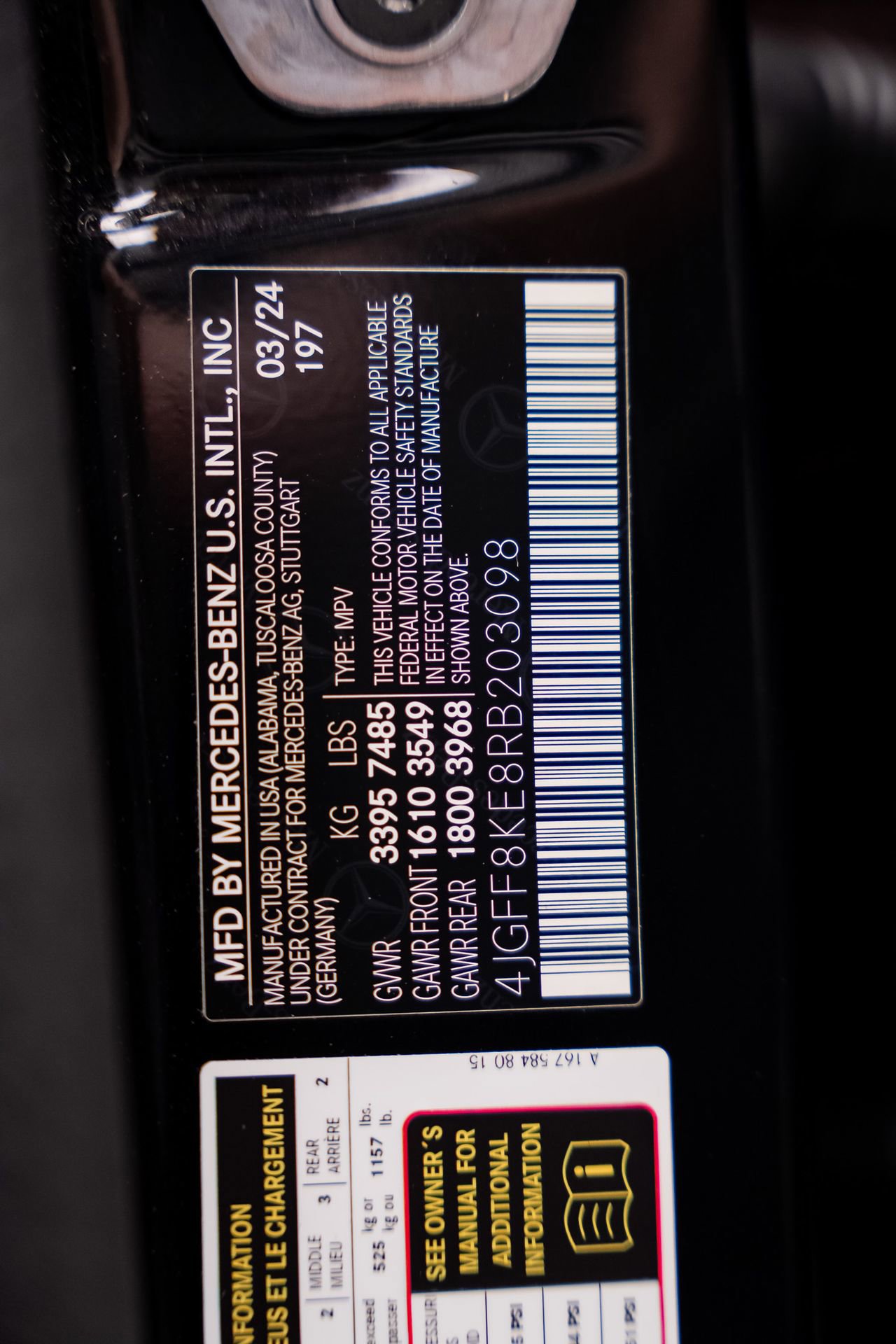Used 2024 Mercedes-Benz GLS 63 AMG 4MATIC image 65