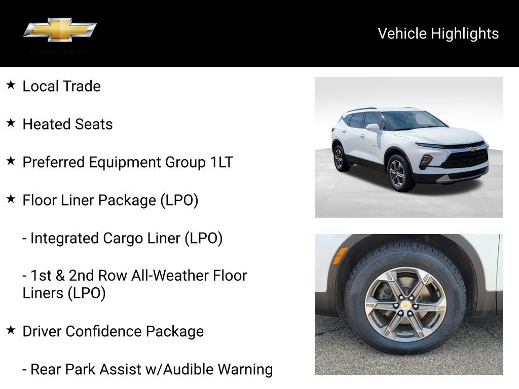 Used 2024 Chevrolet Blazer LT w/ Convenience Package FWD image 20