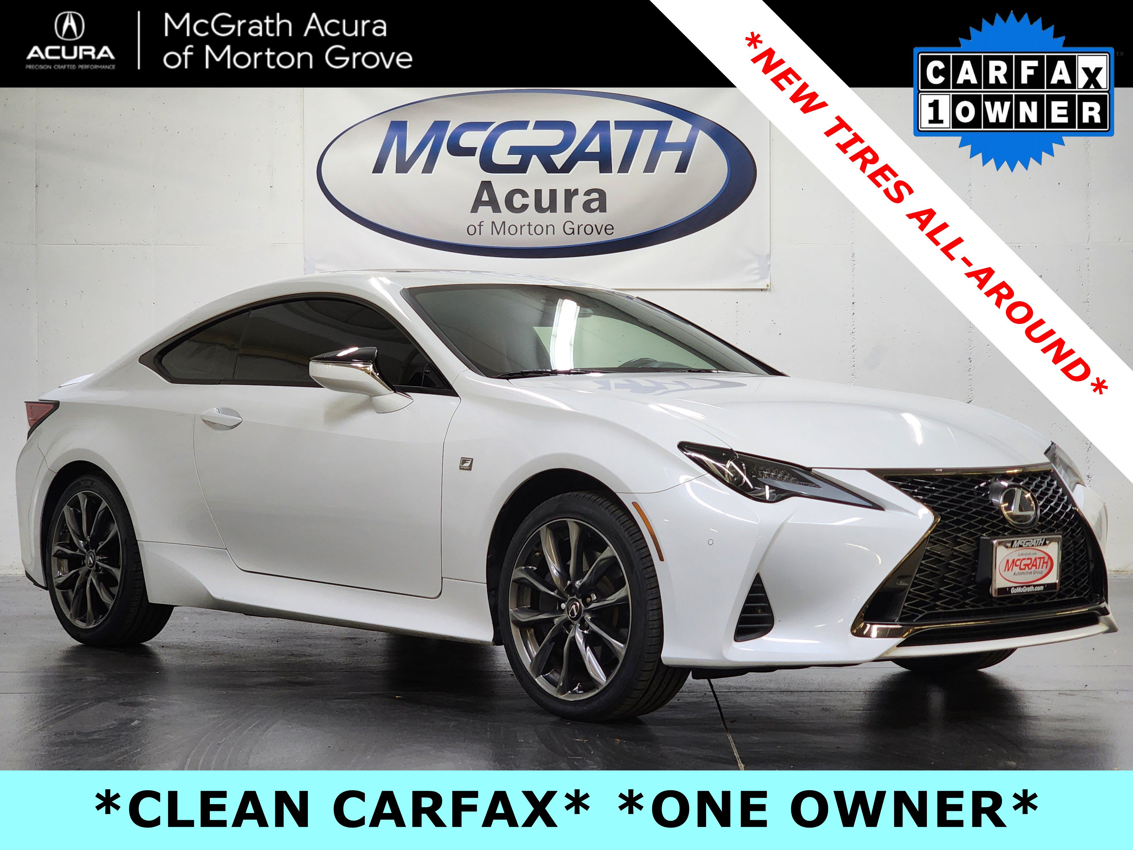 Used 2022 Lexus RC 300 F Sport w/ Accessory Package