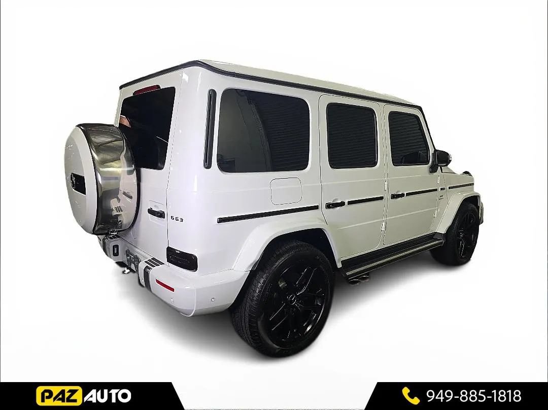 Used 2021 Mercedes-Benz G 63 AMG 4MATIC w/ G Manufaktur Interior Package image 5