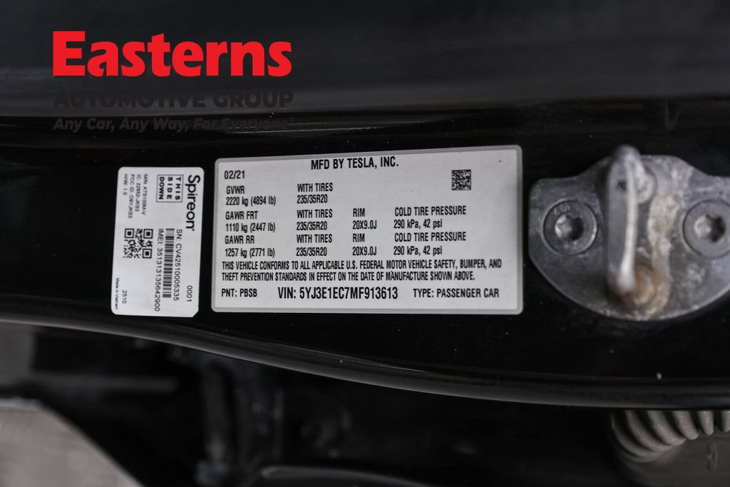 Used 2021 Tesla Model 3 Performance AWD/4WD image 30
