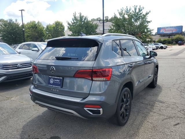 Used 2023 Volkswagen Taos SE w/ Black Wheel Package FWD image 4