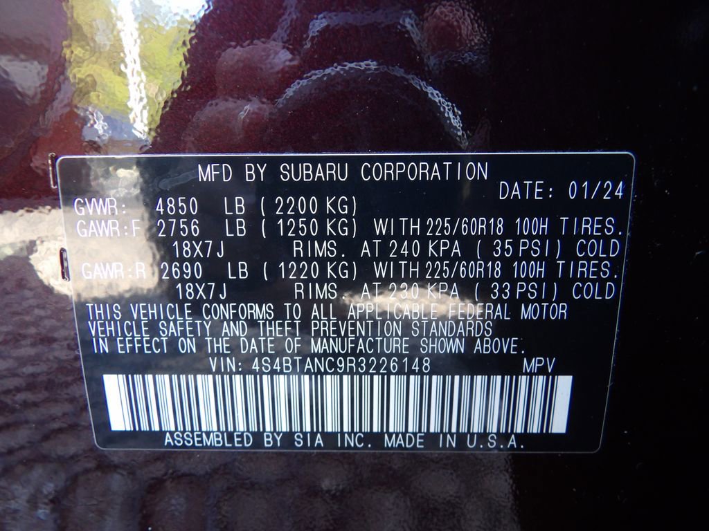 Used 2024 Subaru Outback Limited image 34