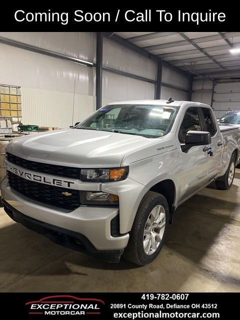Used 2020 Chevrolet Silverado 1500 Custom w/ Custom Value Package image 1