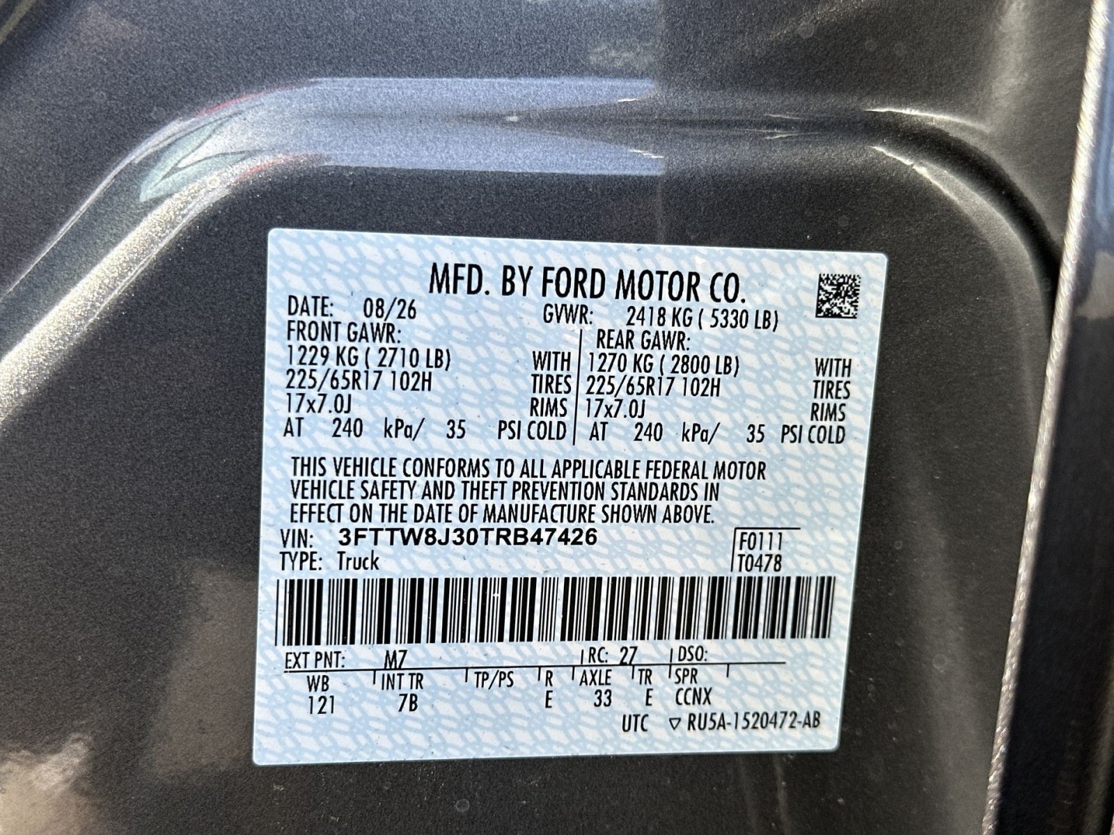 New 2026 Ford Maverick XLT w/ Equipment Group 301A AWD/4WD image 28