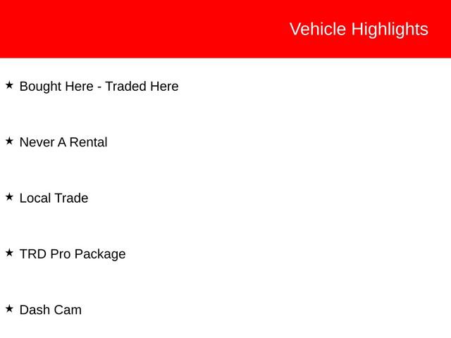 Used 2026 Toyota Tacoma TRD Pro AWD/4WD image 3