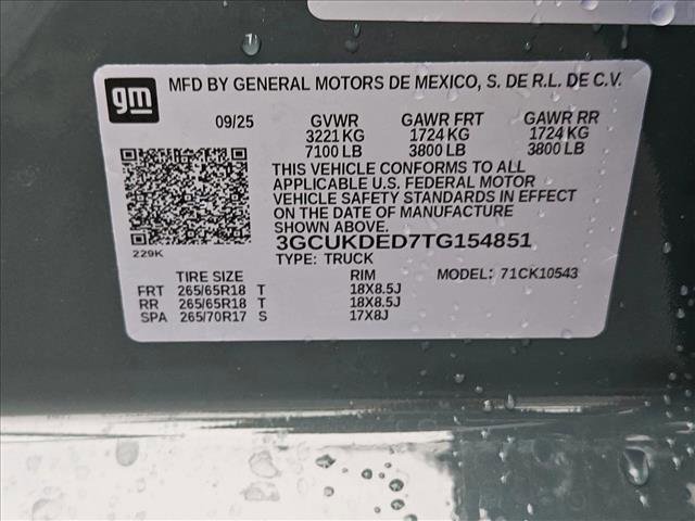 New 2026 Chevrolet Silverado 1500 LT w/ Z71 Off-Road Package image 18