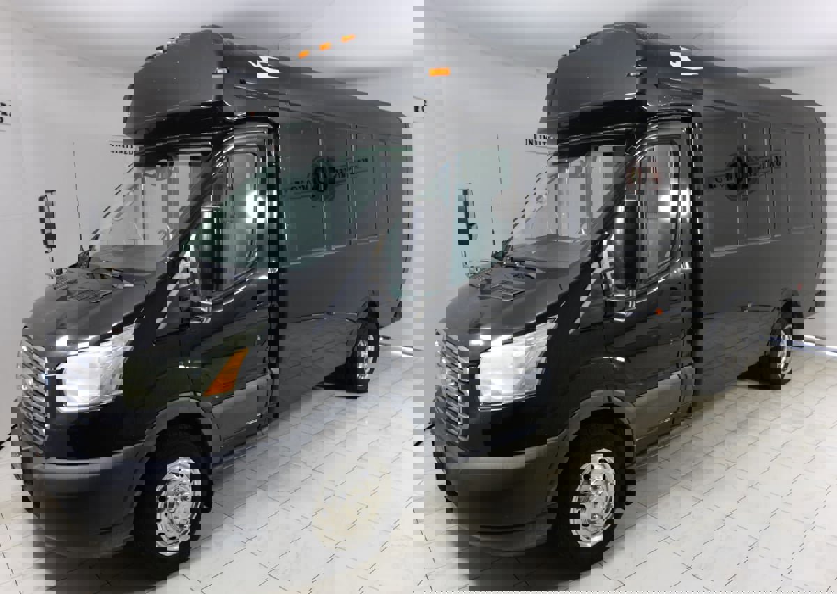 Used 2015 Ford Transit 350 156 DRW w/ Shuttle Bus Prep Package RWD image 5