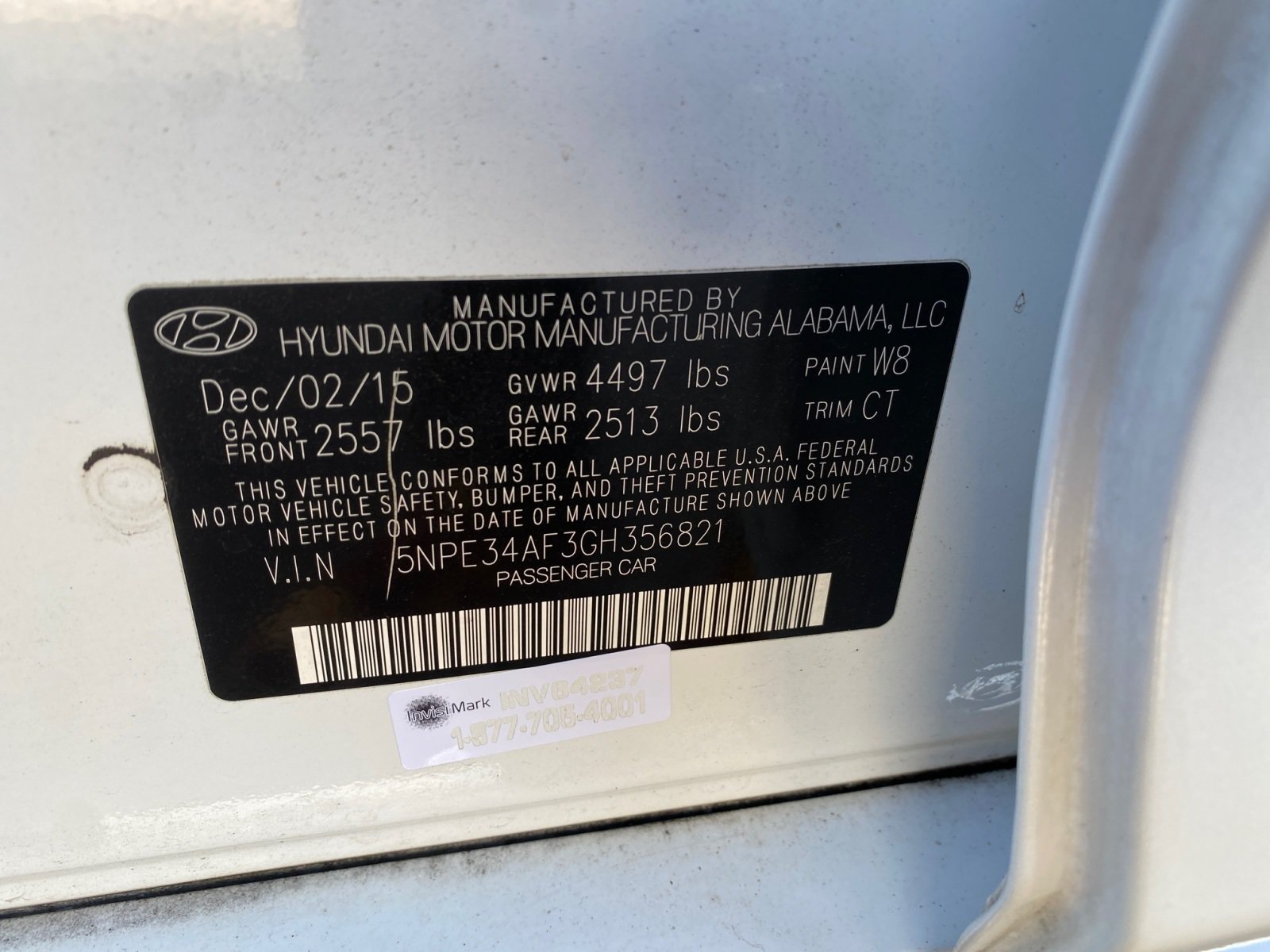 Used 2016 Hyundai Sonata Sport w/ Option Group 02 FWD image 28