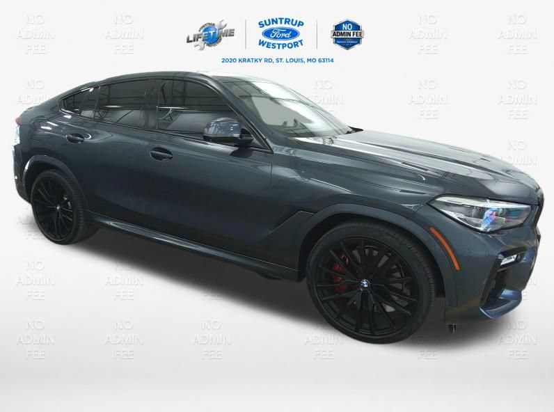 Used 2021 BMW X6 M50i w/ Premium Package AWD/4WD image 6