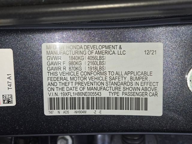 Used 2022 Honda Civic Sport Touring image 29