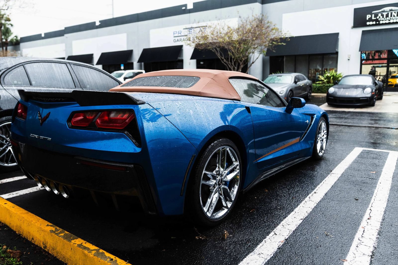 Used 2016 Chevrolet Corvette Stingray Convertible w/ 3LT Preferred Equipment Group RWD image 7