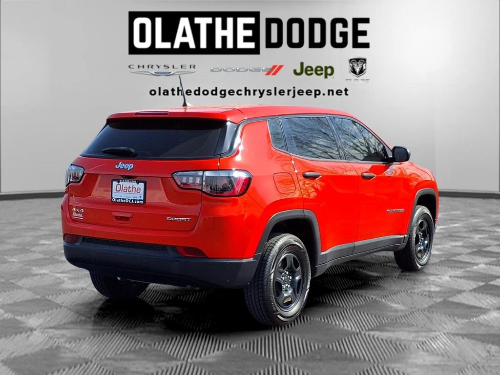 Certified 2021 Jeep Compass Sport w/ Cold Weather Group image 29