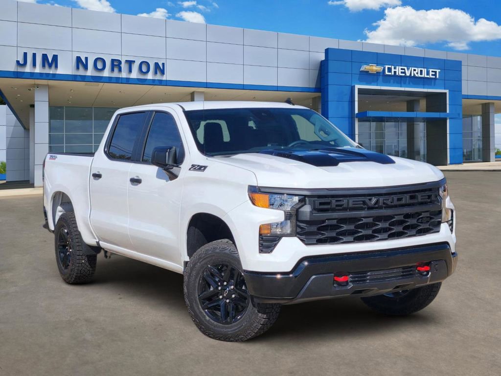 New 2026 Chevrolet Silverado 1500 Custom Trail Boss w/ LPO, Dark Essentials Package video 1