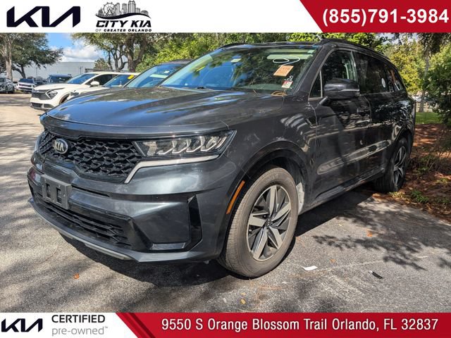 Certified 2021 Kia Sorento S w/ Panoramic Sunroof Package