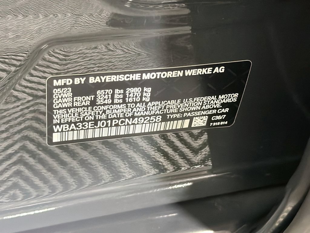 Used 2023 BMW 760i xDrive w/ Luxury Rear Seating Package AWD/4WD image 33