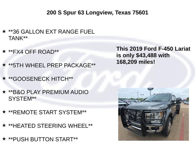 Used 2019 Ford F450 Lariat w/ Lariat Value Package AWD/4WD image 25