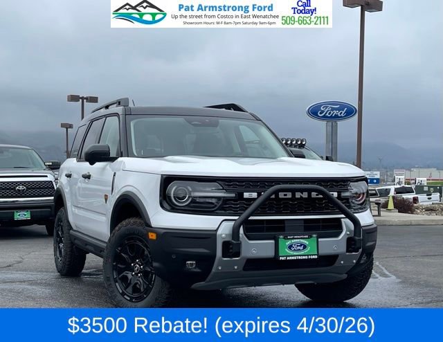 New 2025 Ford Bronco Sport Badlands w/ Sasquatch Badlands Package image 1