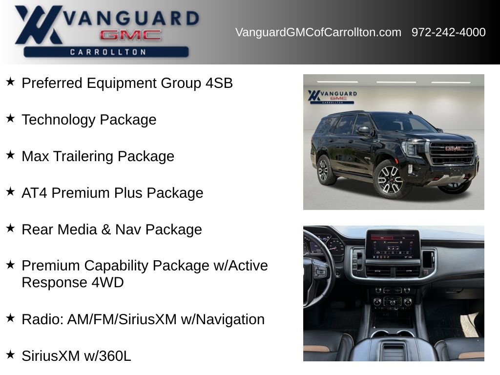 Used 2021 GMC Yukon AT4 w/ AT4 Premium Plus Package AWD/4WD image 6