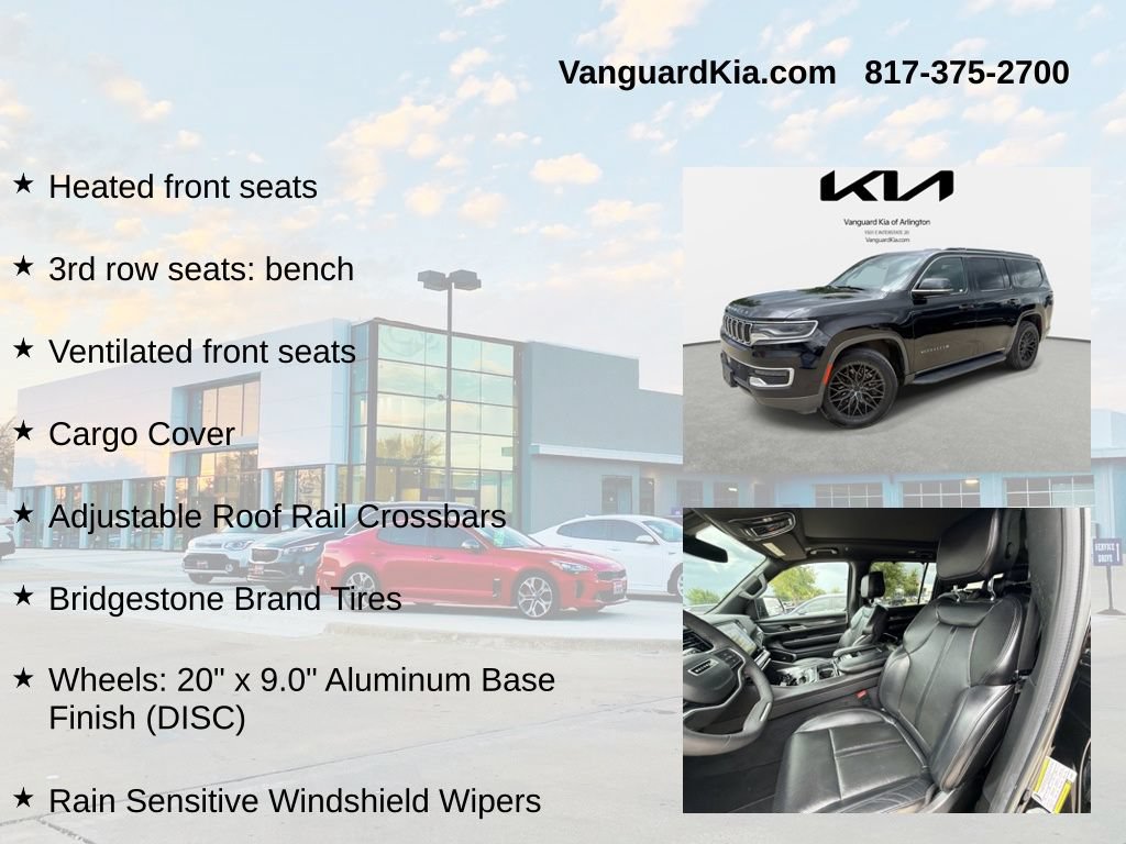 Used 2022 Jeep Wagoneer Series I w/ Convenience Group I AWD/4WD image 24